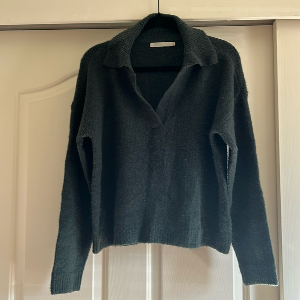 One Grey Day - V Neck Sweater